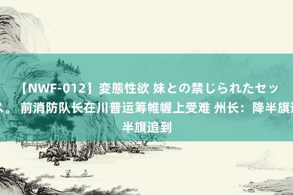 【NWF-012】変態性欲 妹との禁じられたセックス。 前消防队长在川普运筹帷幄上受难 州长：降半旗追到